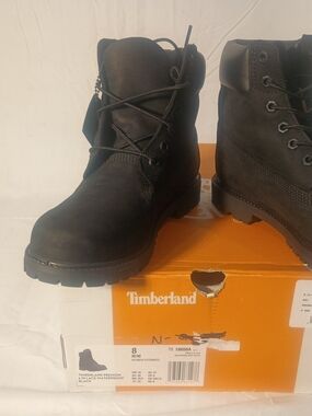 Timberland Black Waterproof Lace-Up Boots